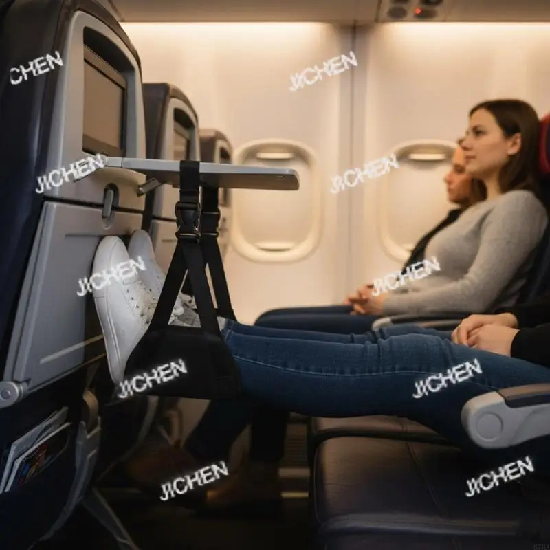 Neu Thin Permanent Foot Swing Stool for Aircraft Office Chair Comfort Easy Carry