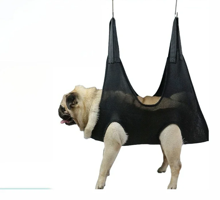 Cross-border new pet grooming hammock trimming hair trimming nails medium and small dog grooming products dog hammock