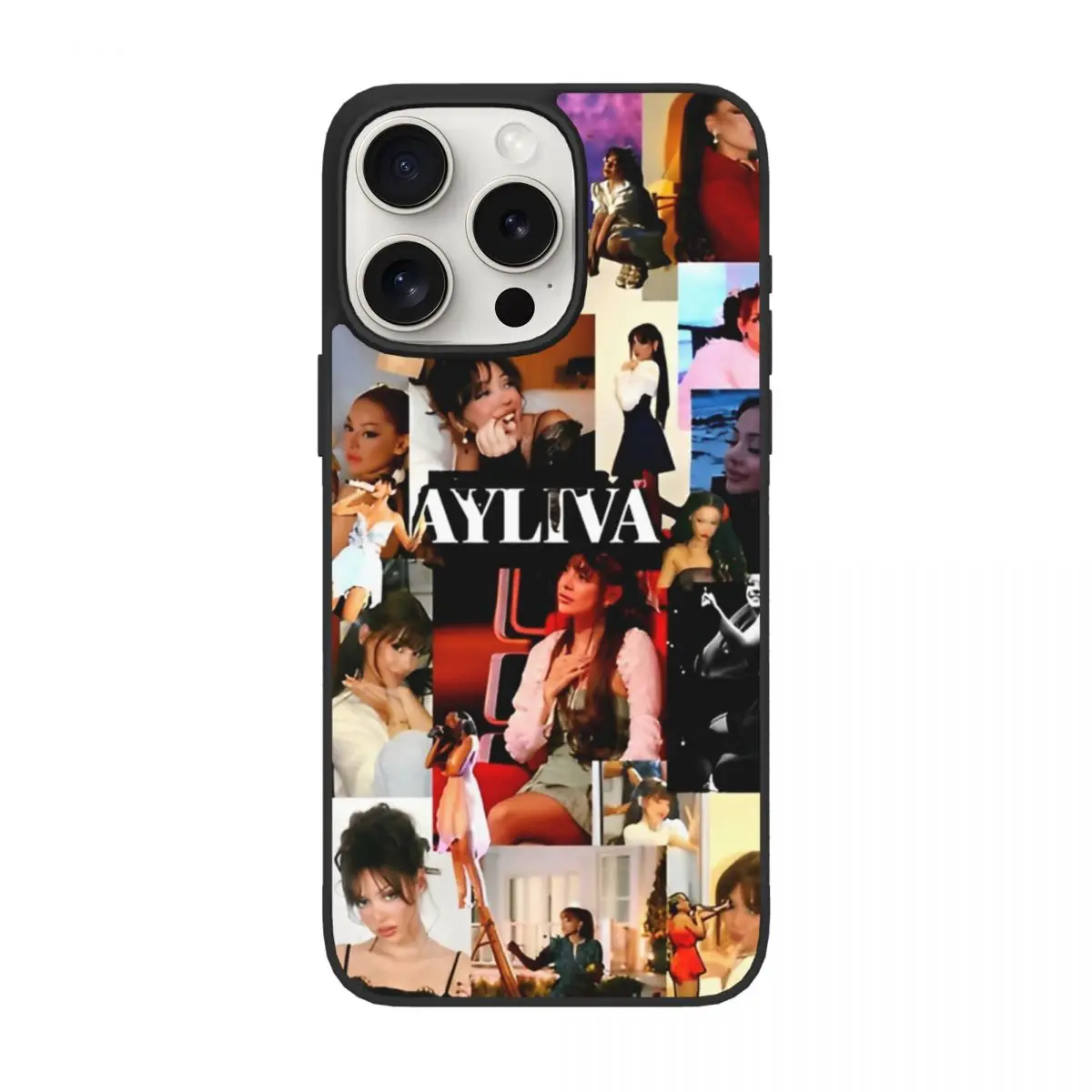 For iPhone 15 Pro Ayliva German Singer Case Funny TPU Soft Cover Phone Case