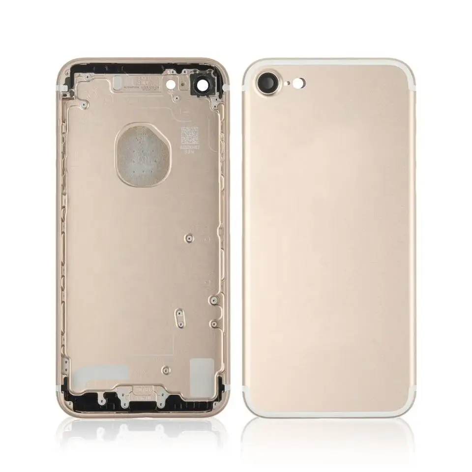 Full Housing Cover For iPhone 7 7G 7 8G 8 Plus Back Battery Cover Middle Classic Frame Full Back Cover Rear Back Housing Door