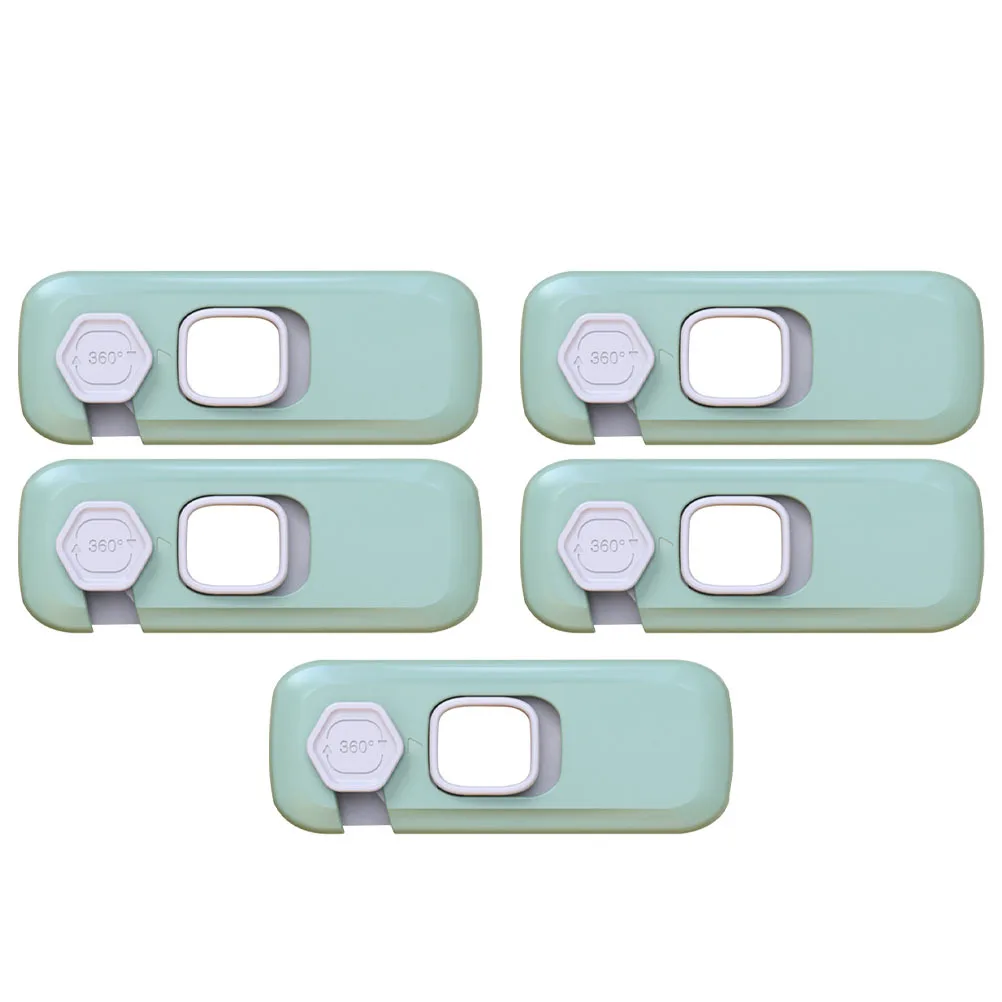 

5pcs Anti Pinch For Cabinet Drawer Window Child Safety Locks Practical Baby Guard Security Latch Cupboard Locks Hardware
