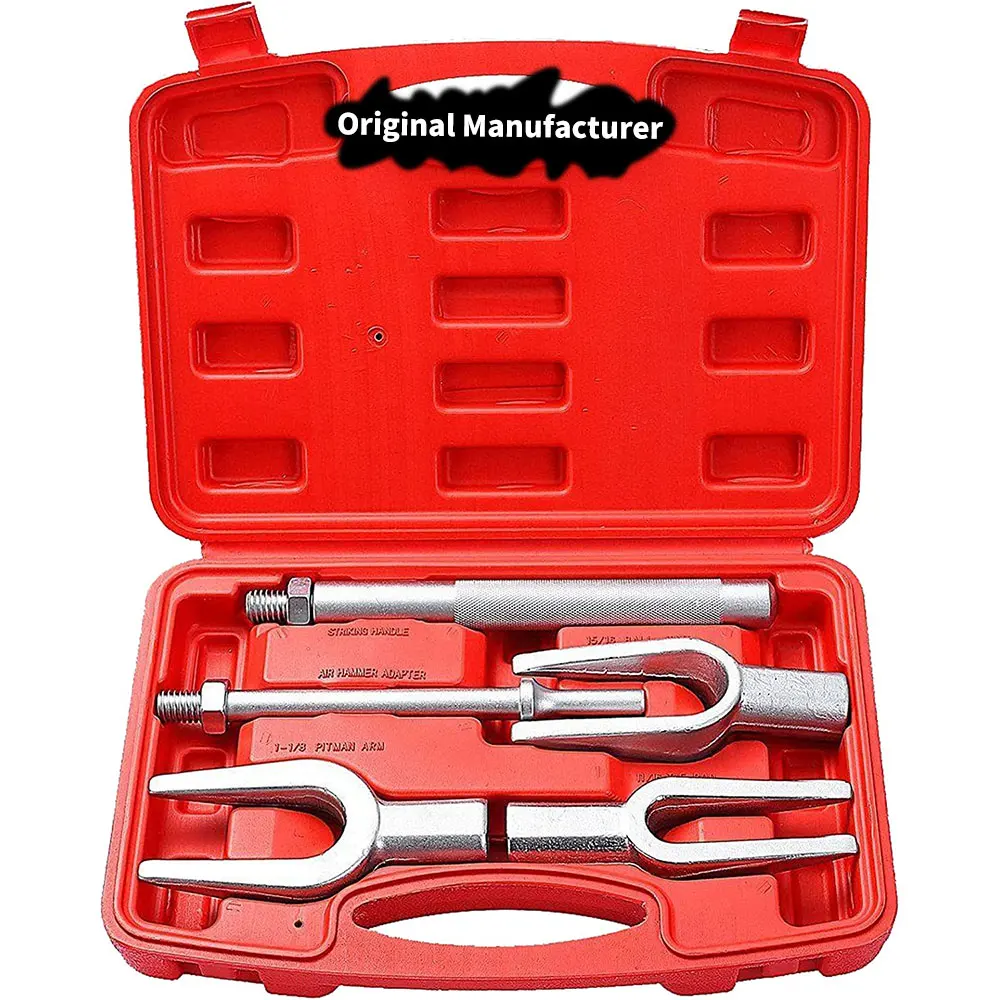 

Ball joint removal tool, automotive repair tool set, repair kit for steering tie rods, genuine stainless steel 5-piece set