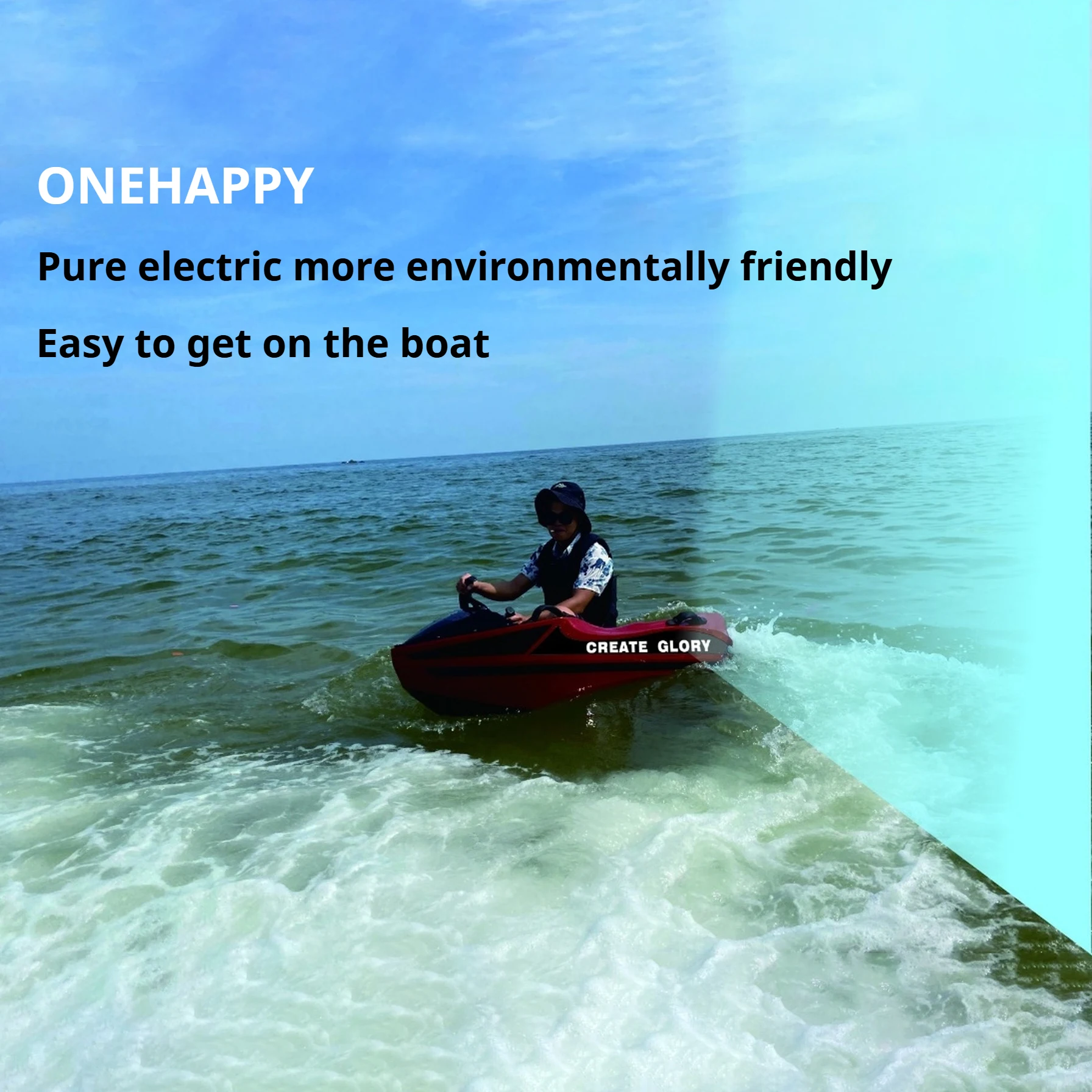 قارب كارت هيدروجيت صغير بقدرة 15 كيلو وات، وسرعة 50 كم/ساعة ووقت تشغيل 90 دقيقة، وبطارية قابلة للفصل 55 كجم لسباقات الإنقاذ في الصيد #4