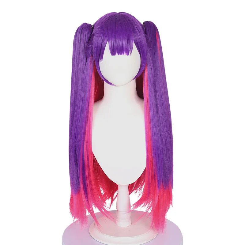 2.5D Temptation Cosplay Pruik - Oranje Mik Espero Cosplay Pruik - Dubbele kleur binnen en buiten