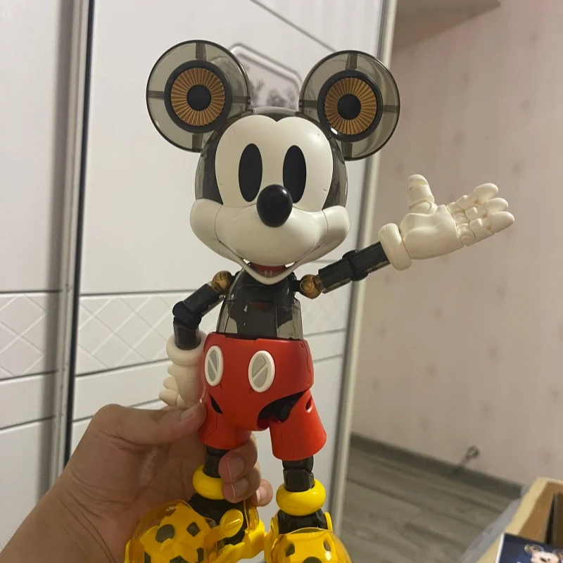 Novo kit de modelo de montagem do mickey mouse da disney sluban pleyerid coleção original figuras de ação robô modelo estátua brinquedos hobby presente
