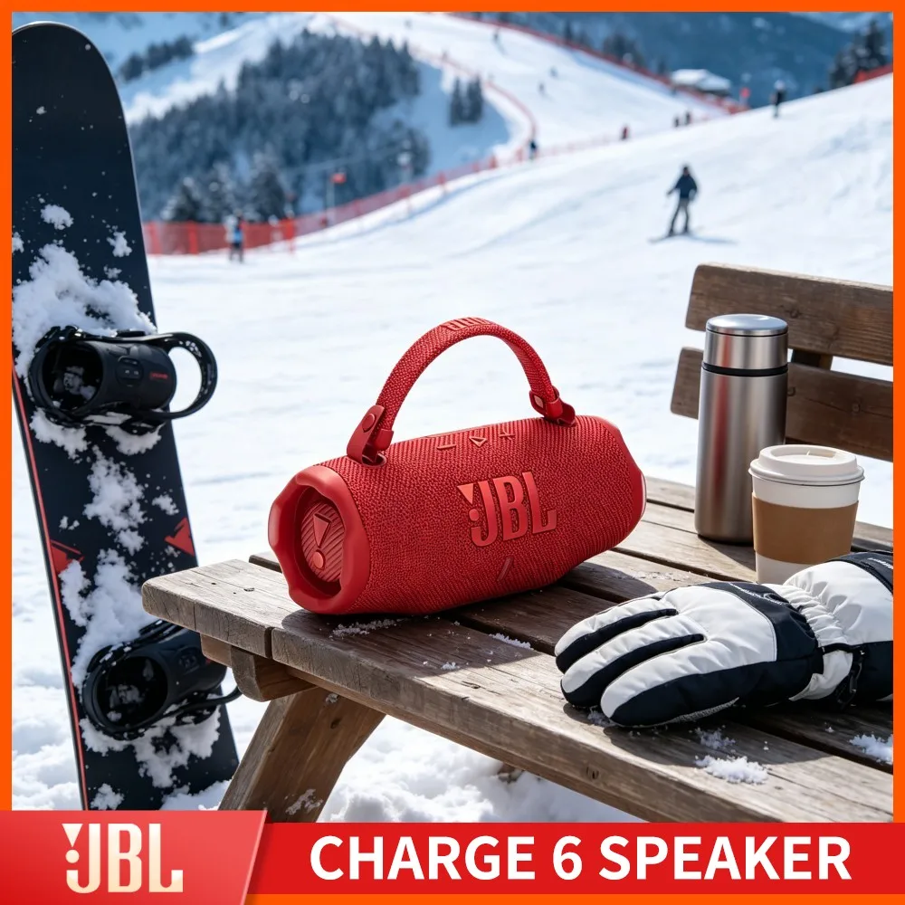 Meadow Grove Thick Bass JBL CHARGE6 Bluetooth Speaker RGB Handsfree IP67 Waterproof Dual Driver TF Card Wireless Stereo Audio