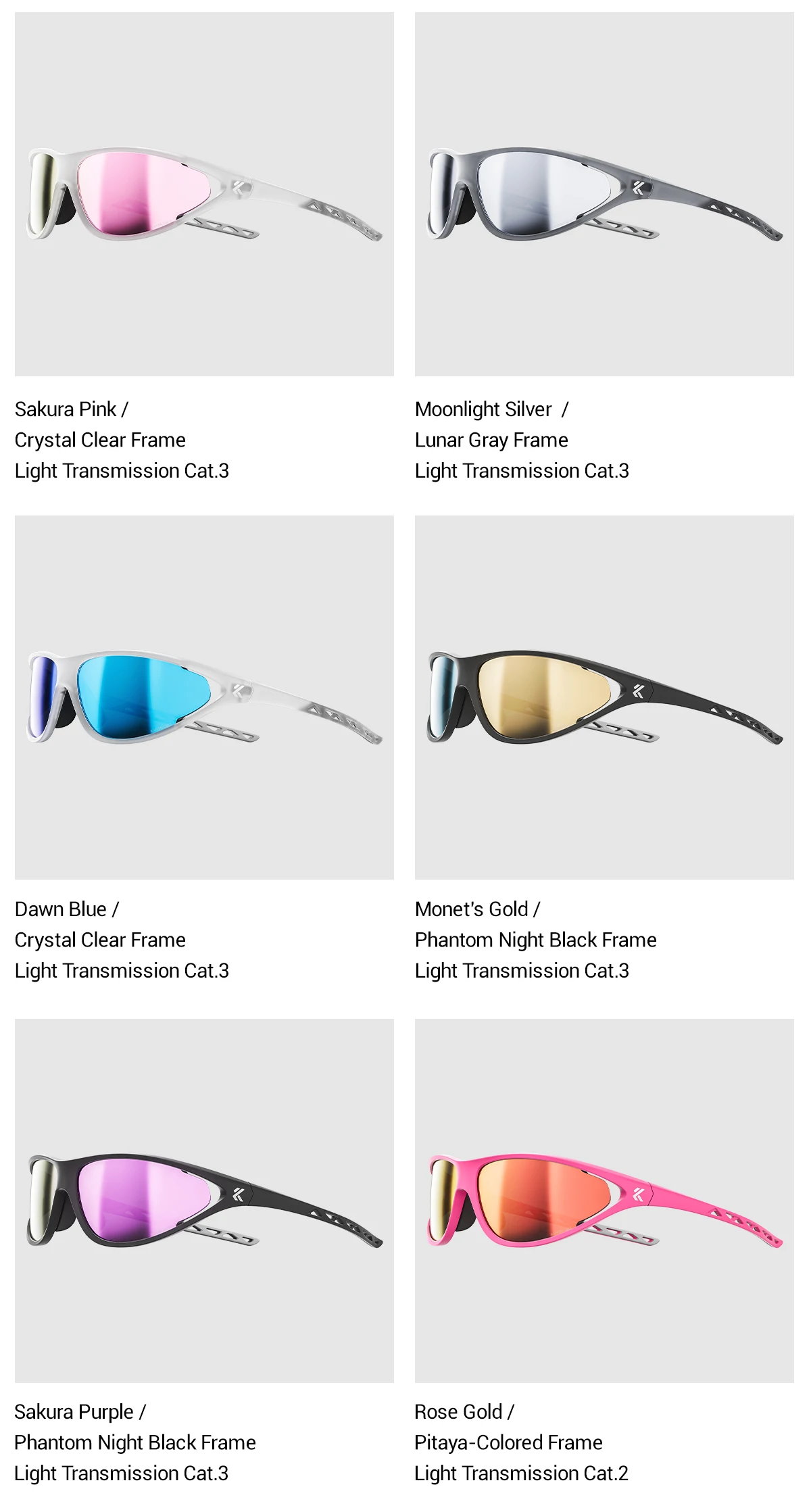 Kapvoe Neue Wander-Sonnenbrille Camping Mode-Sonnenbrille für Männer Photochrome Fahrradbrille MTB-Bike-Brille Angelbrille Sportbrille – Detail 19