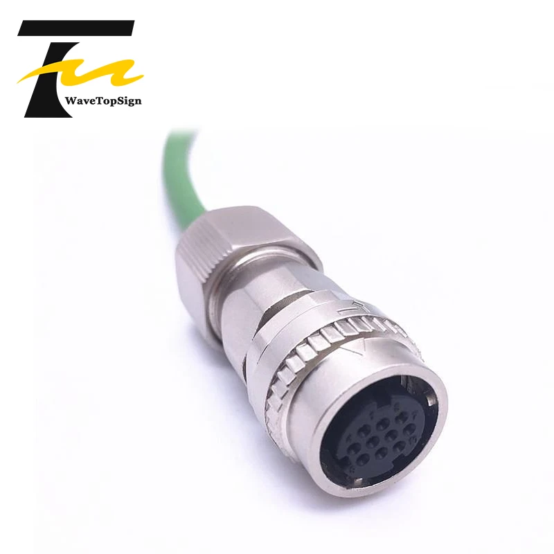 Cable codificador de alta potencia para servomotor WaveTopSign MR-J3ENSCBL-H 3M 5M 8M 10M para Mitsubishi MR-JE J4 J3 Series