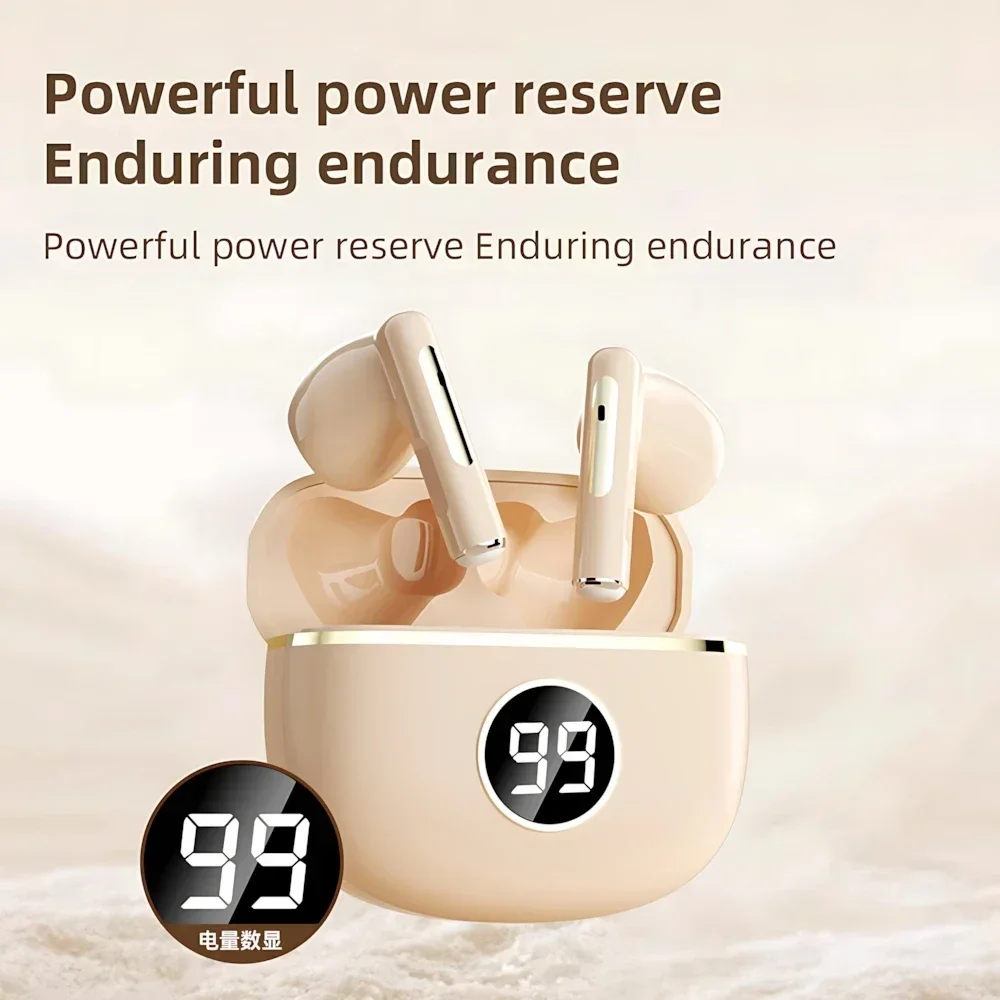 D331 TWS Wireless Bluetooth Fone 5.3 Earphones Sports Headset ENC Power Digital Display Stereo Sound Headphones For Smartphones