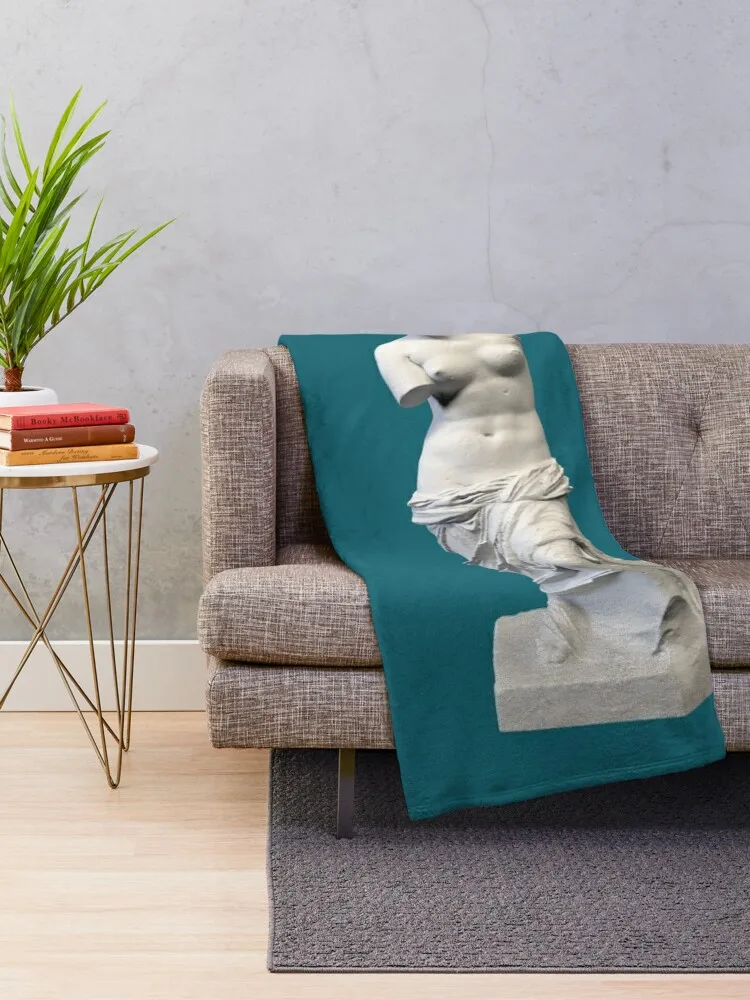 Venus de milo Throw Blanket Decoratives Decorative Sofa christmas decoration Blankets