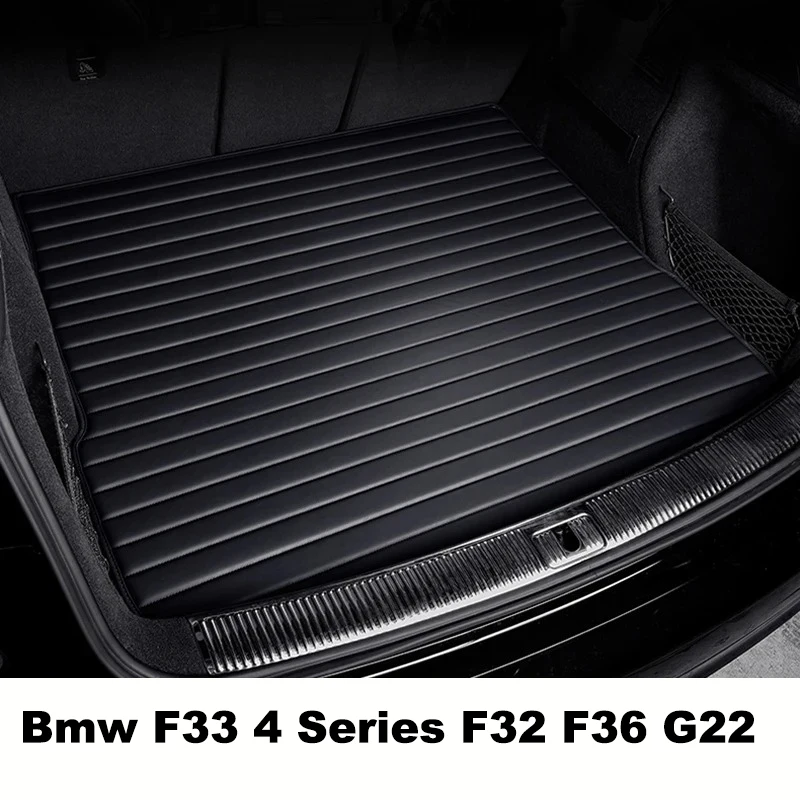 Streifen Custom Style Kofferraummatten für Bmw F33 4er F32 F36 G22 Autozubehör Innendetails Teppich
