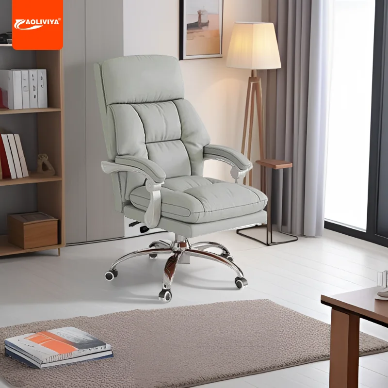 

AOLIVIYA Computer Chair Ergonomic Design With Swivel Adjustable Height And Comfortable Backrest Perfect For Home Use