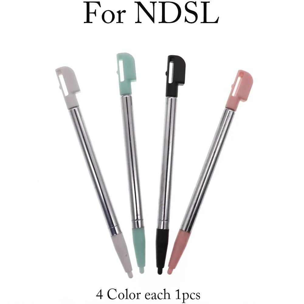 1Set Kunststoff & Metall Touchscreen Stylus Stift Spielkonsole Stift für NDSL NDSi NDS WIIU 2DS 3DS XL LL Neue 3DSXL LL Neue 2DSXL