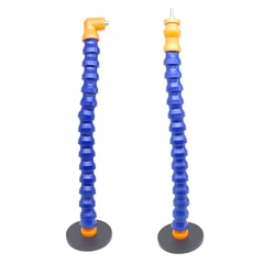 88mm Magnetic Suction Cups With Goose Neck Stand For Car Dent Repair Tools Lamp Stand