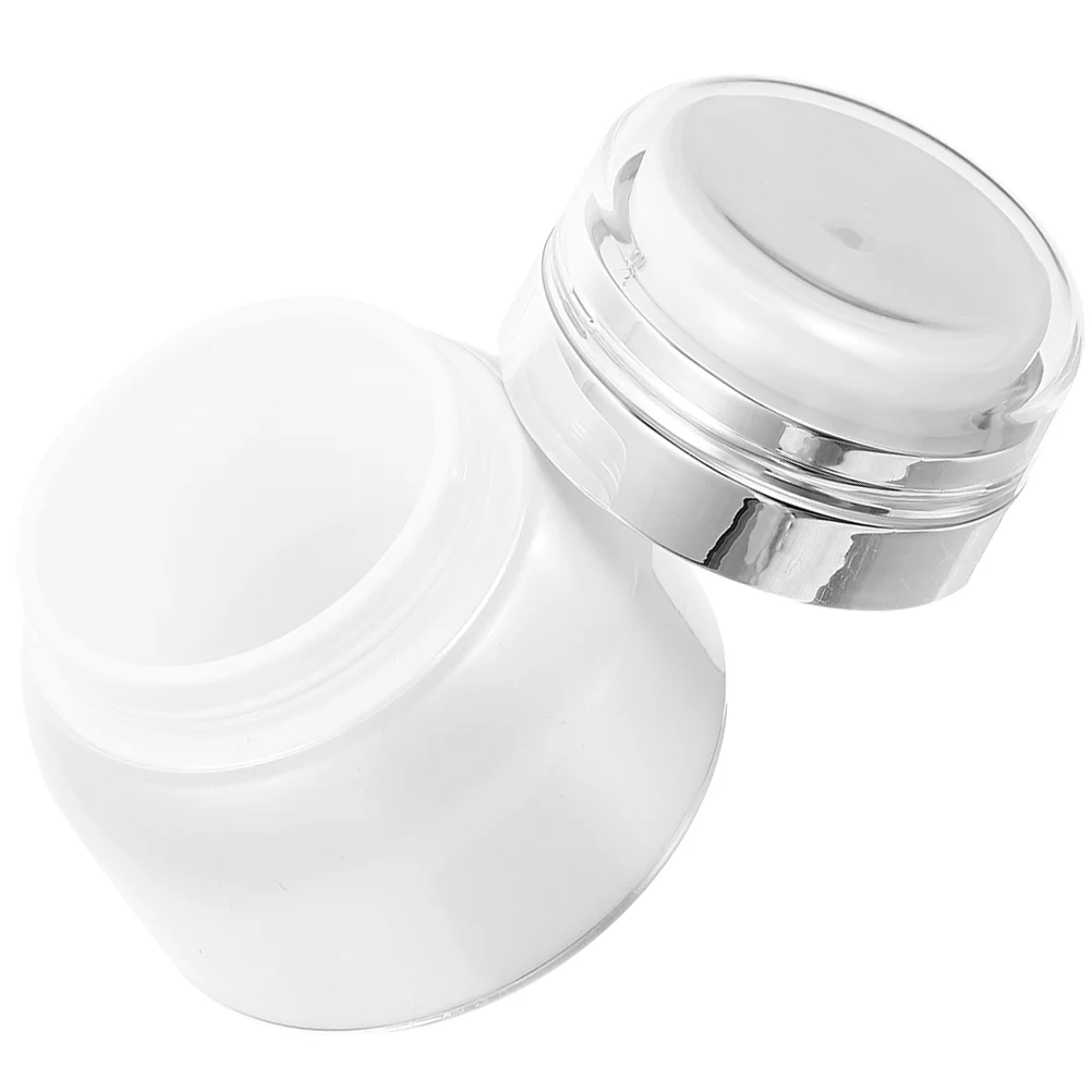 

Vacuum Cream Jar Mini Containers Travel for Toiletries Leak Proof Lotion Small Buttercream