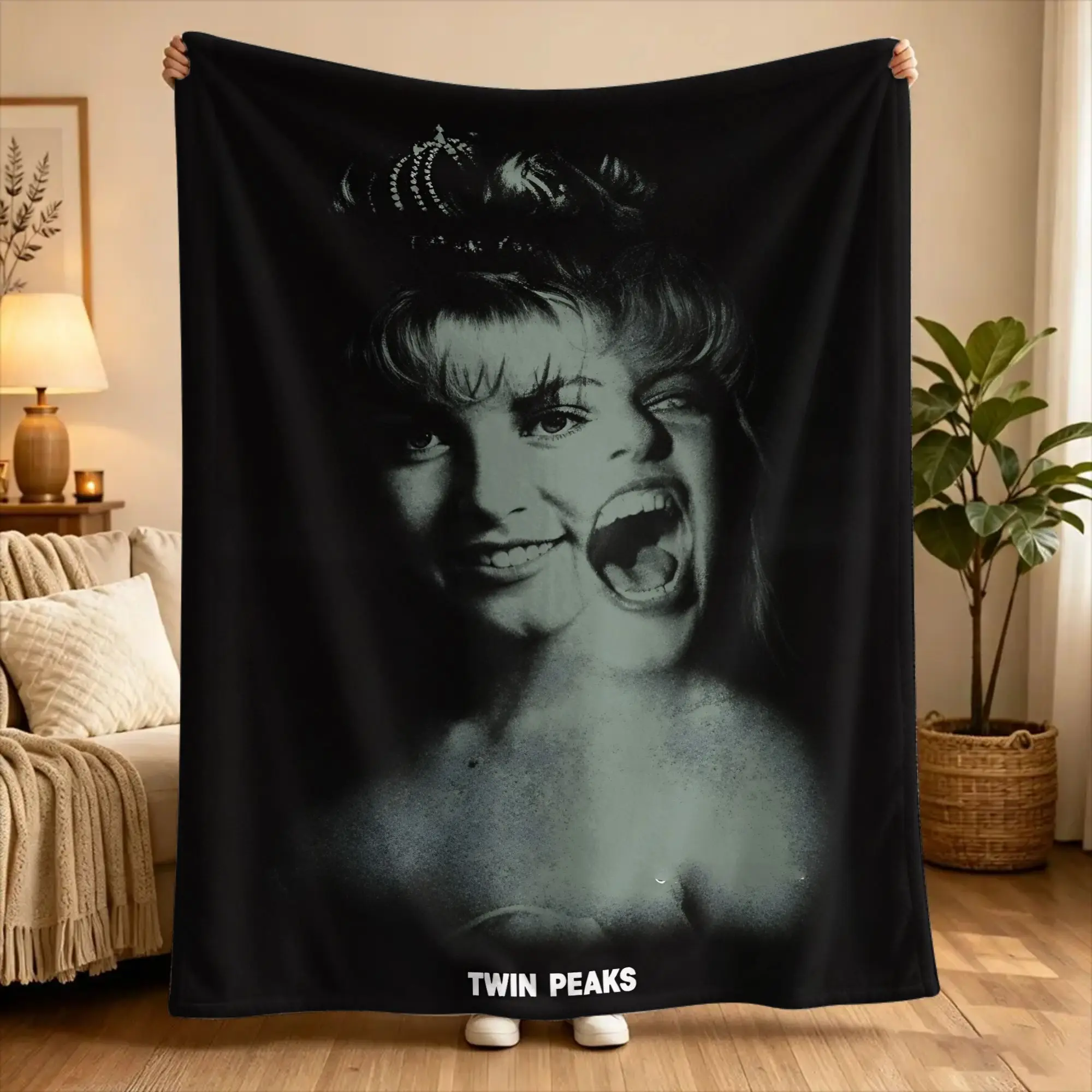 Twin Peaks F-Fire Walk Me  Blankets Quality Warm Soft  Throw Blanket Winter Kids Adult Bedroom Novelty Bedspread