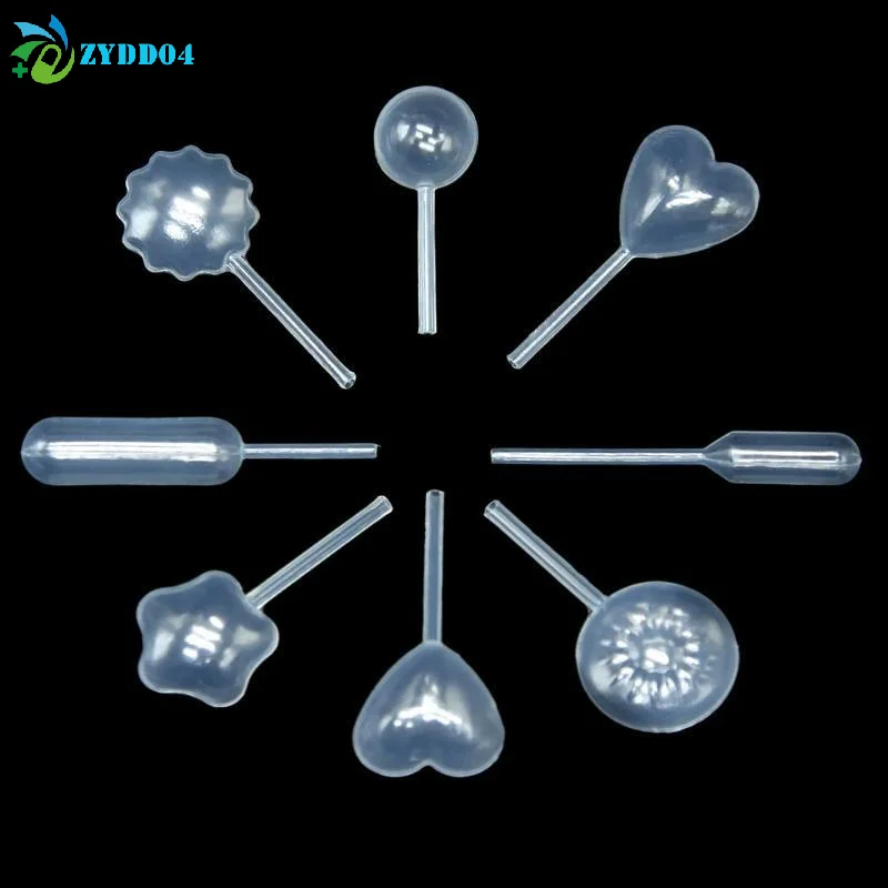 ● 50Pcs 4ML Plastic Pipettes Disposable Safe Plastic Eye Dropper For Silicone Mold UV Epoxy Resin Craft Jewelry Making