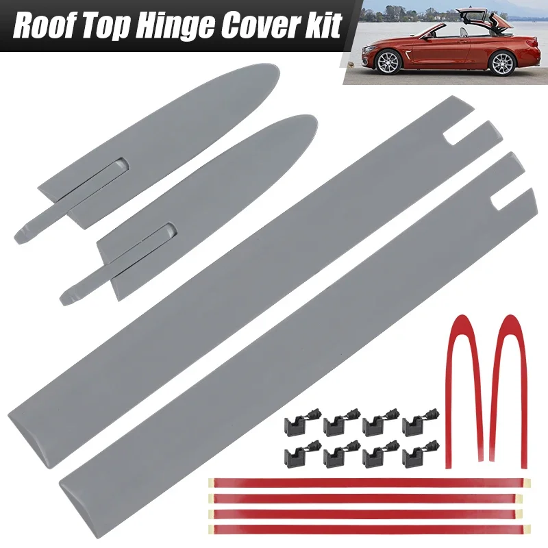 

Left Right Convertible Roof Top Hinge Cover Kit For BMW E93 335i 430i M3 M4 F83 54377184038 54377184048 54377184047 54377187747
