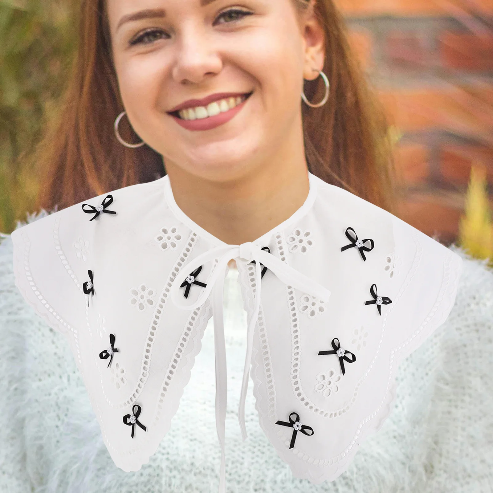 Рисунок 4 - Маленькая шаль с узлом-бабочкой