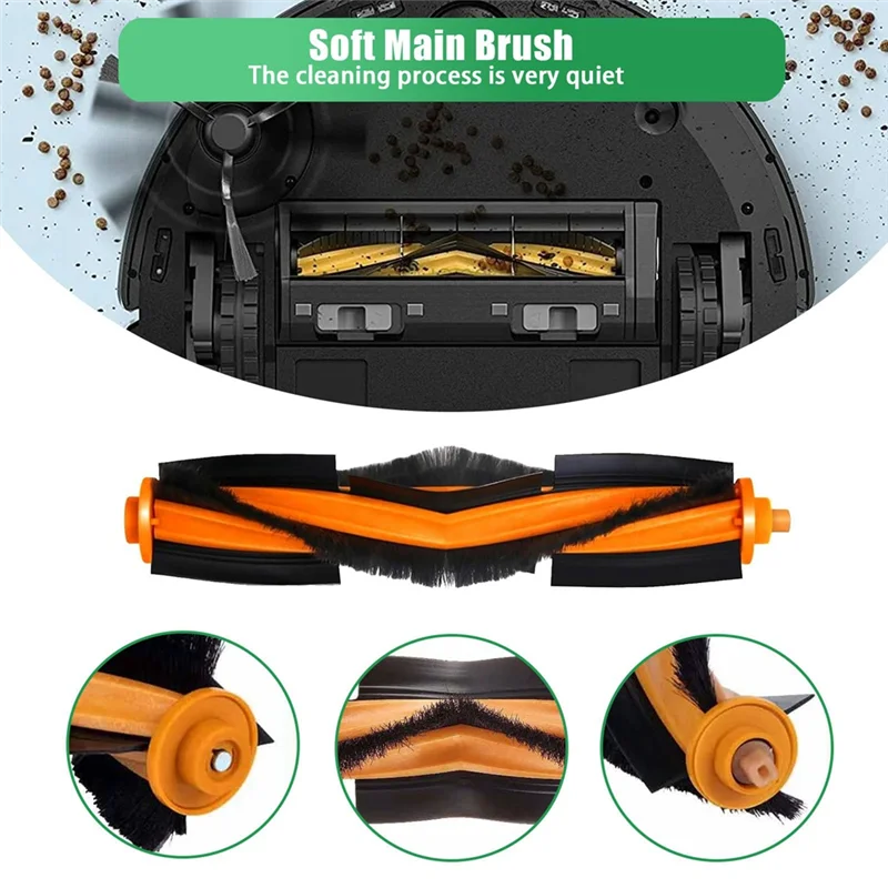 Набор аксессуаров для пылесоса EAS для Yeedi Vac 2 Pro/Vac Max/Vac Hybrid/Vac Station, для Ecovacs T8/N8/N8 Pro