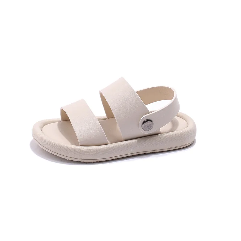 Sandali per bambini 2024 estate bambine moda neonate sandali Open-toe suole morbide scarpe da spiaggia antiscivolo