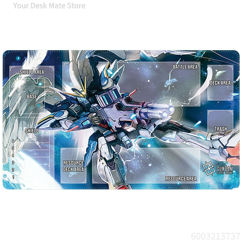 Diy Gundamed Amuro Ray Tcg Card Battle Mat Tcg Single Player Board Game Card Battle Card Pad Anime Card Gift Toys