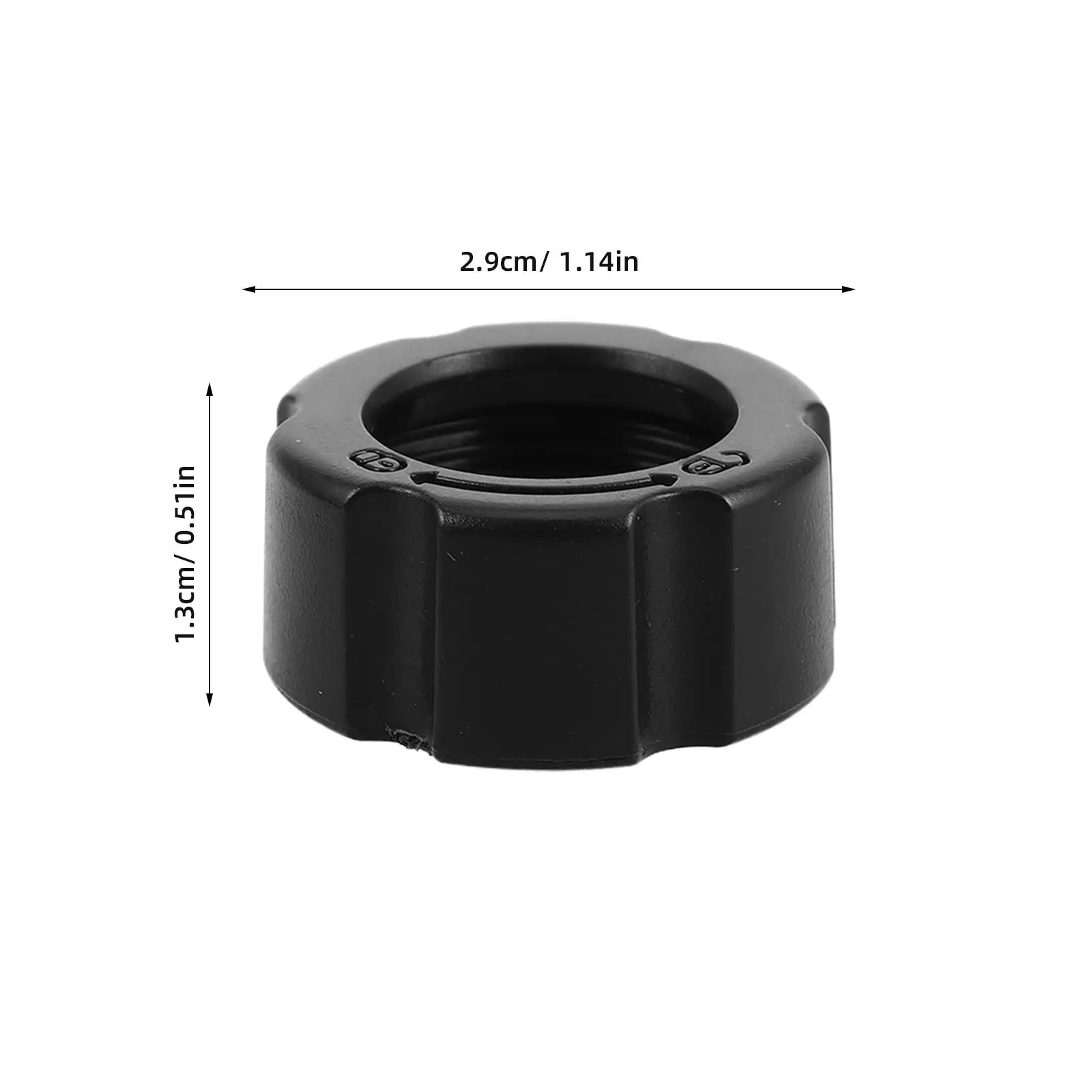 10 Pcs Phone Holder Nut Car Mount Ball Joint Adapter Brackets Screw On Head Plastic Cap Rings Air Vent Fixing Accessories Car view 4