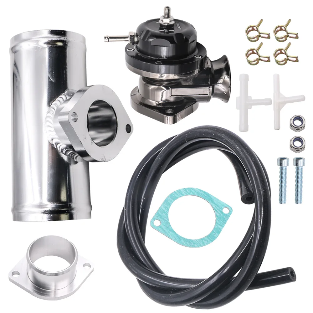 

Auto Modified Pressure Relief Valve Universal 2.5 Inch Flanged Tube Auto Parts Modified Turbo Discharge Valve Kit