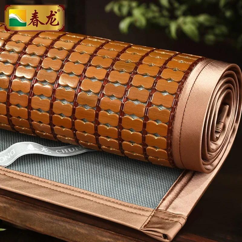 

Бамбуковый летний коврик в китайском стиле - складной матрас с рисунком маджонга длиной 1,8 м для студенческого общежития/двуспальная кровать