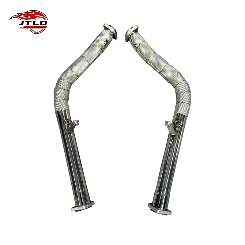 

JTLD for MERCEDES W463 G63 AMG V8 5.5l Bi Turbo 2012-2017 downpipe kit with heat shield