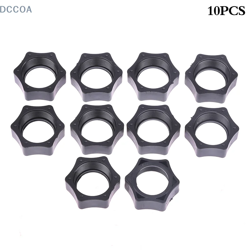 10PCS Car Mobile Phone Gravity Bracket Accessories Plastic Hex Nuts For Ball Head Car Air Outlet Fixing Clip Hexagonal Nut