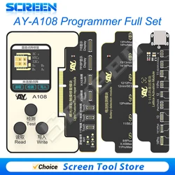 AY A108 BOX Programmer Screen True Tone Earpiece Rear Camera LiDAR Battery Repair Programmer Board Tools for iPhone X-15 Pro Max