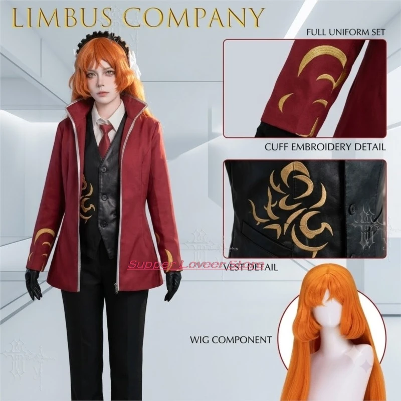 

Limbus Company Ishmael Sixth Association Stage Performance Custom Cosplay Costume Anime Game Outfit Customize Assoc