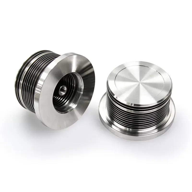 Sensor Bellows Stainless Steel High Pressure Smooth Surface Corrugated Expansion Joints Various Sizes Welded