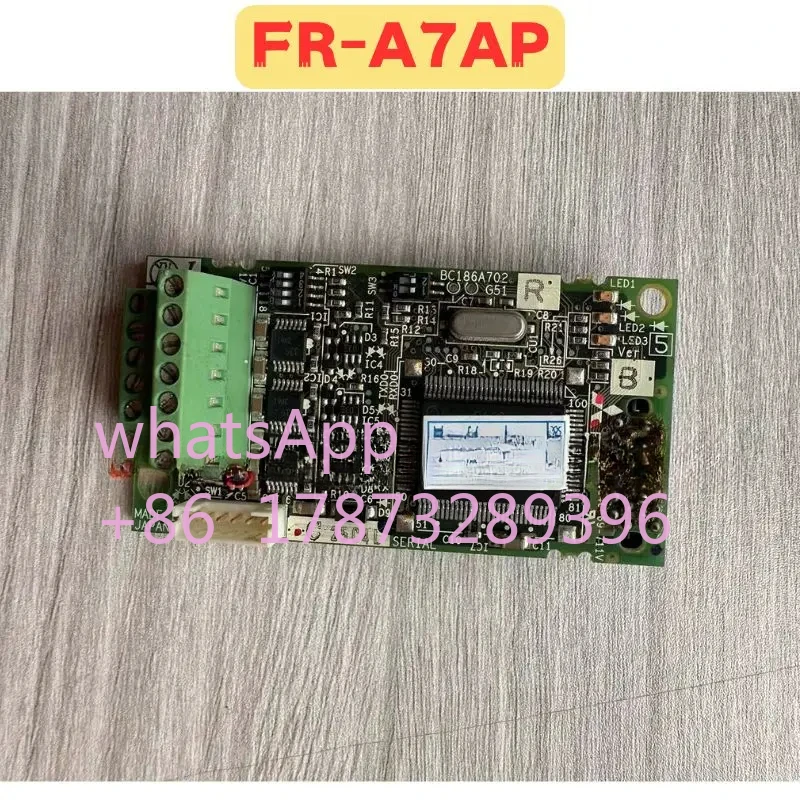 

Used Communication Card FR-A7AP FR A7AP Normal Function Tested OK