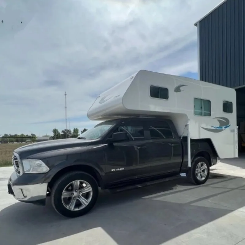 Generation Slide In Truck Camper With Built-in Awning Oversize Storage Lightweight Frame Off Road Customizable Size