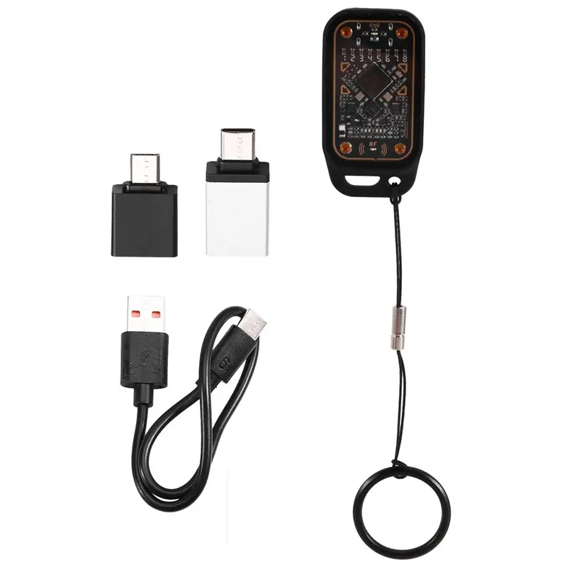 

ABKI-Acrylic Chameleon V3.0 RFID Smart Chip Emulator Reader 125Khz 13.56Mhz ID IC Smart Card Tag Copyer Read Writer