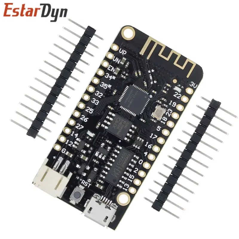 ESP32 Lite V1.0.0 Wi-Fi Bluetooth Макетная антенна ESP32 ESP-32 REV1 CH340G MicroPython 4 МБ Micro/TYPE-C USB для Arduino