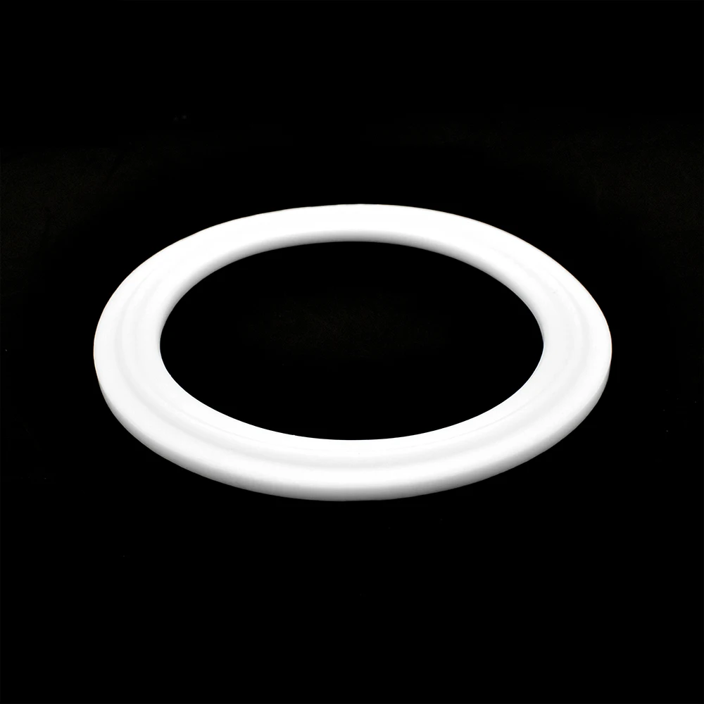 5 Stück PTFE-Dichtung – Sanitär-Lebensmittelqualität, auslaufsicher, hochreine Tri-Clamp-Dichtung für Getränke/Pharma mit 19 mm Rohren und 219 mm Außendurchmesser – Detail 4