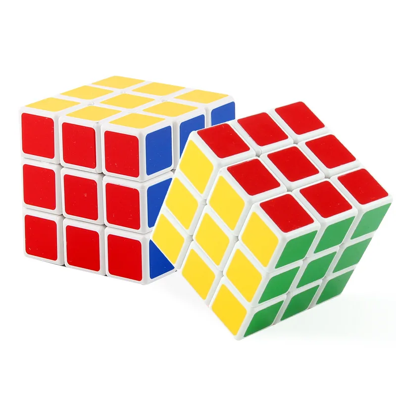 Cube magique tridimensionnel pour enfant, jouet créatif de 5.7cm, cadeau d'anniversaire amusant, 1 pièce