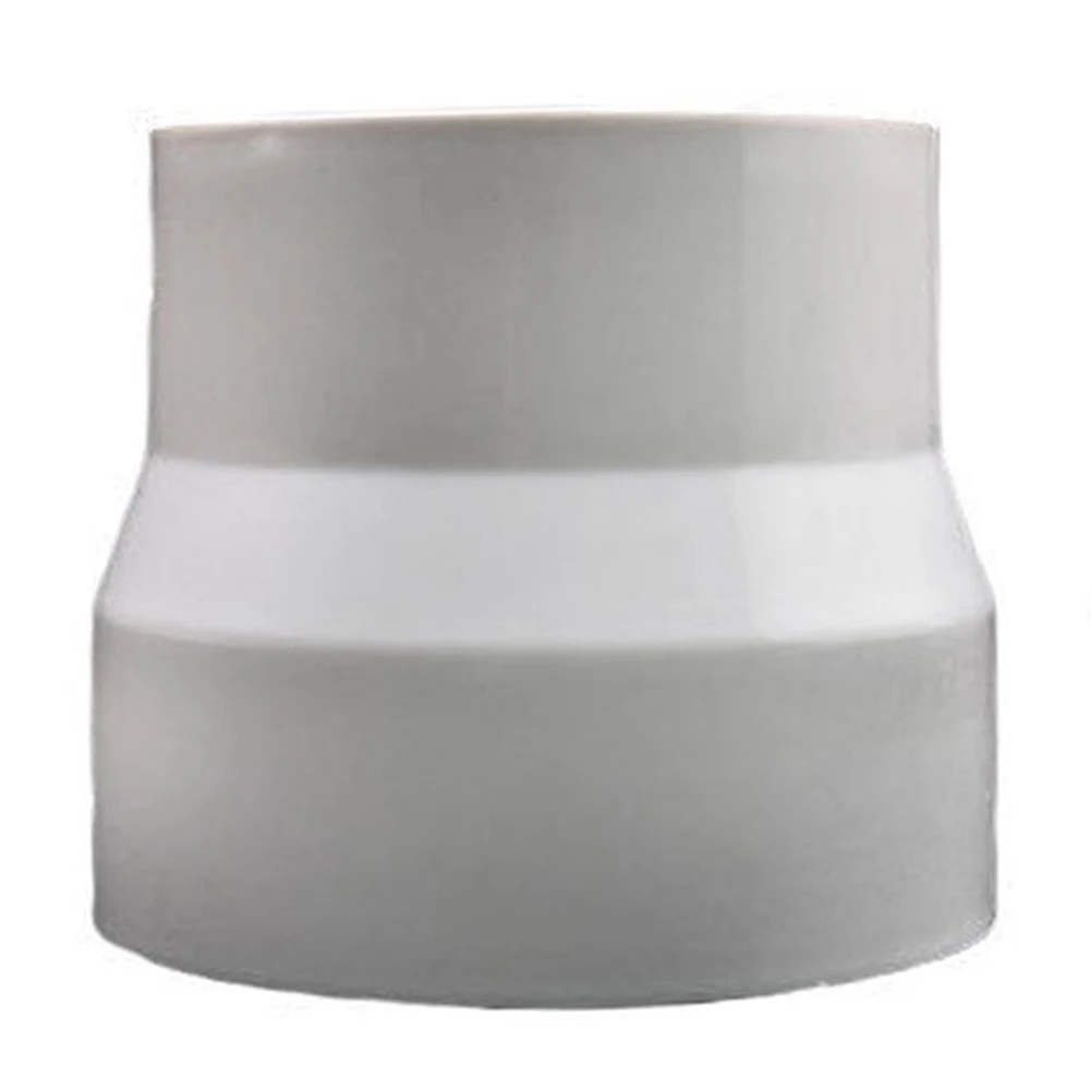 100200mm PVC Reducer Connector for Air Ducts Round Pipe Ventilation Duct Fitting Practical HVAC Fitting Solution