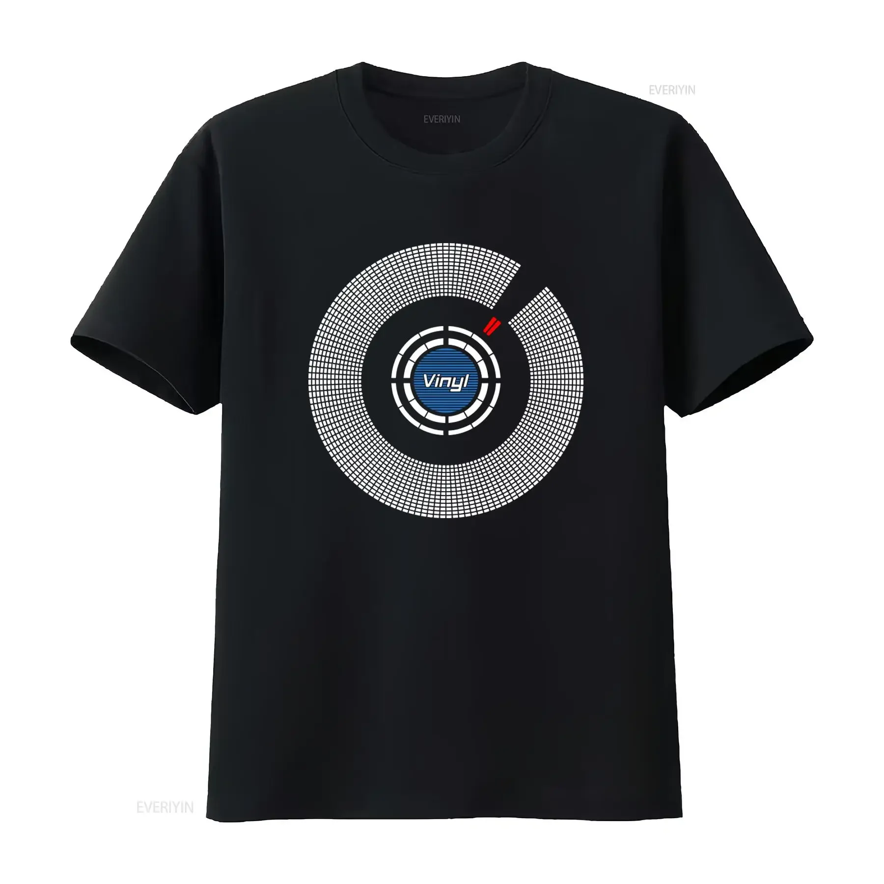 Pioneer CDJ Vinyl Jog Screen Kids Dance House EDM Techno T Shirt vintage Washed Casual homme Versatile Comfortable Soft