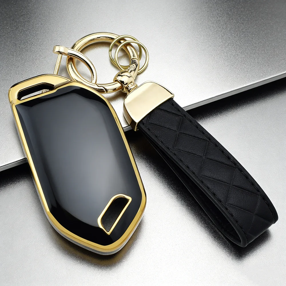 Funda para llave de coche con 4/5/6/7/8/9 botones para Kia Carnival EV9 Picanto GT Line 2024, carcasa para mando a distancia inteligente, accesorios para soporte