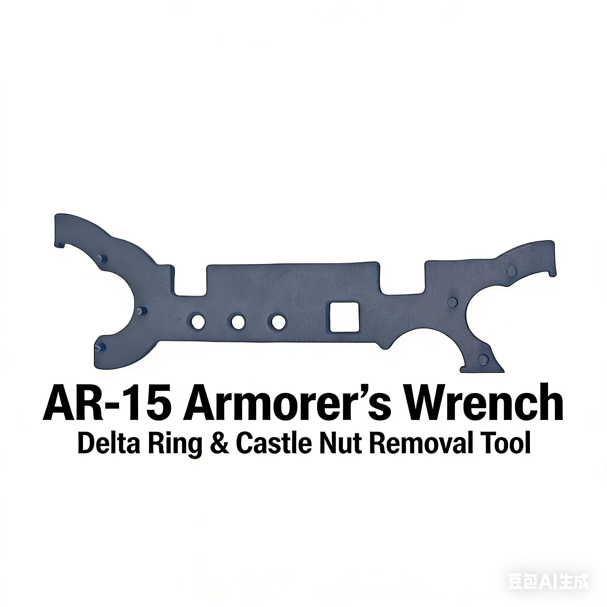 Armorer's Wrench for AR-15/M4/M16 | Delta Ring & Castle Nut Removal Tool