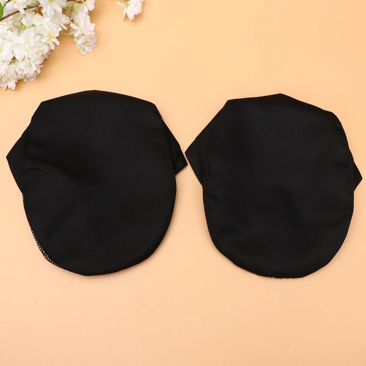 

2Pcs Kitchen Chef Hats Work Beret for Men Cotton Hair Cap Restaurant Cooking Sweaty Absorbent Easy Wash Dustproof Waiter