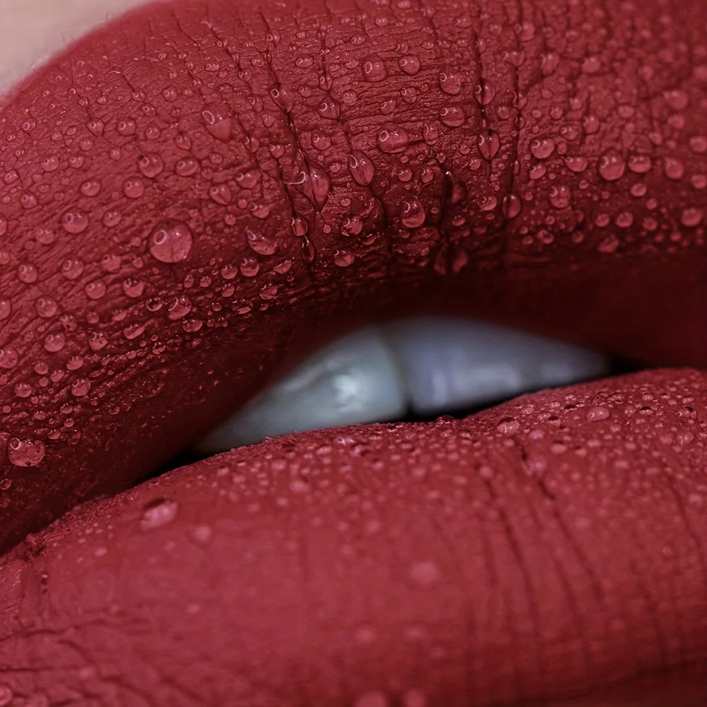 Velvet Matte Lip Tint Nude Waterproof - Long Lasting Lip Stain, Transferproof Kissproof Liquid Lipstick