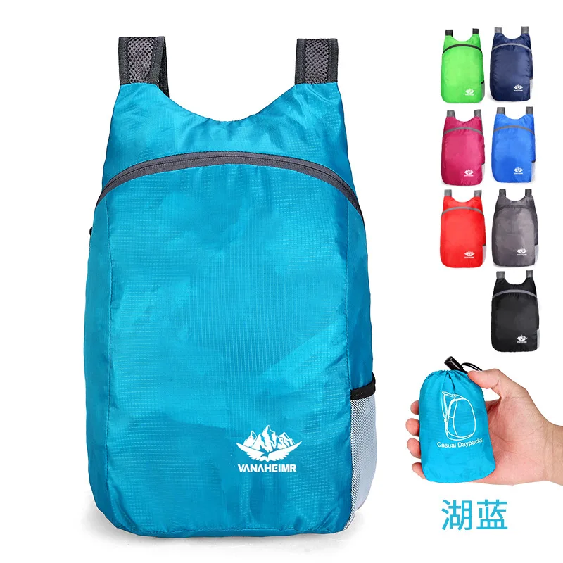 Folding Bag Light Waterproof high-volume Movement Backpack Backpack Outdoor Travel Men Women Traveling Bag 