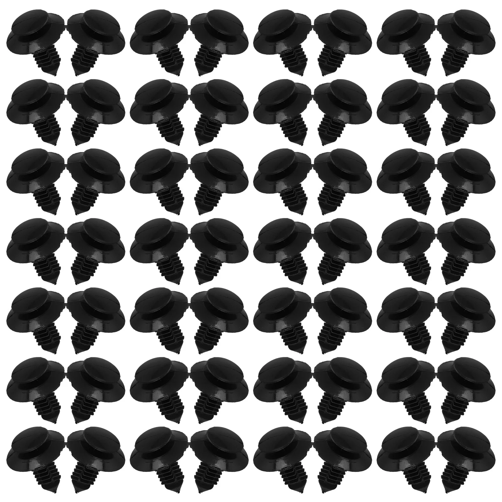 

100Pcs ABS Car Door Panel Clips Retainer Fasteners Replacement Automotive Door Trim Panel Parts Clips Car Bumper Shield