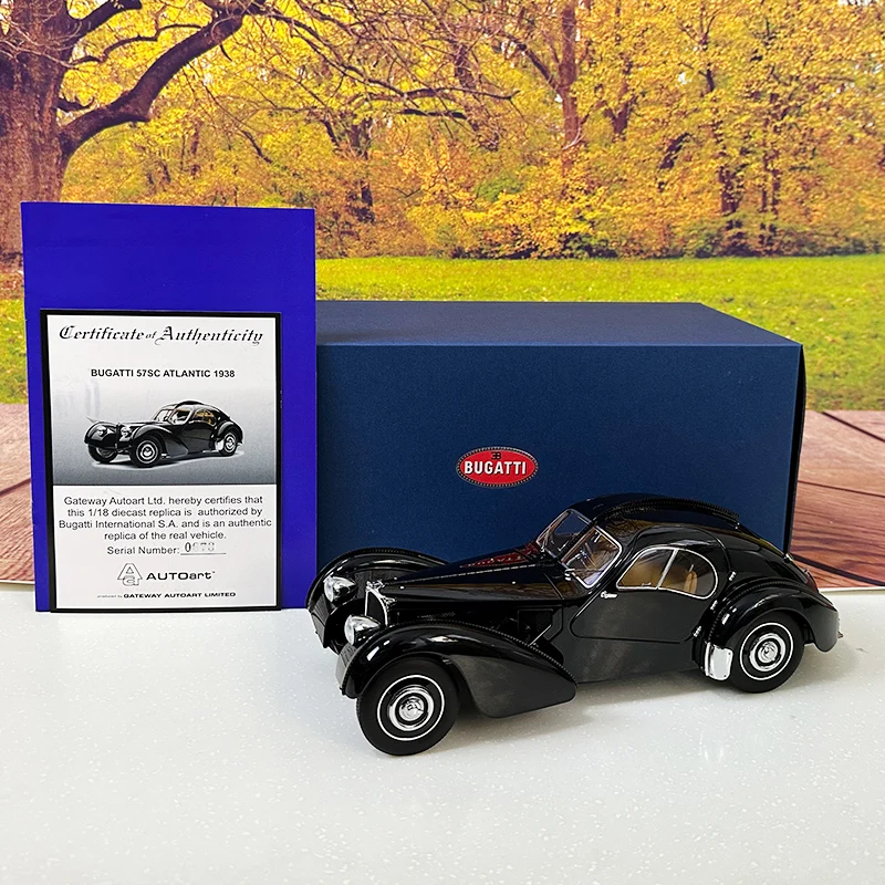 Autoart  1/18 Bugatti 57sc  57S ATLANTIC Car Model Collection Gift to Friends and Family 70941