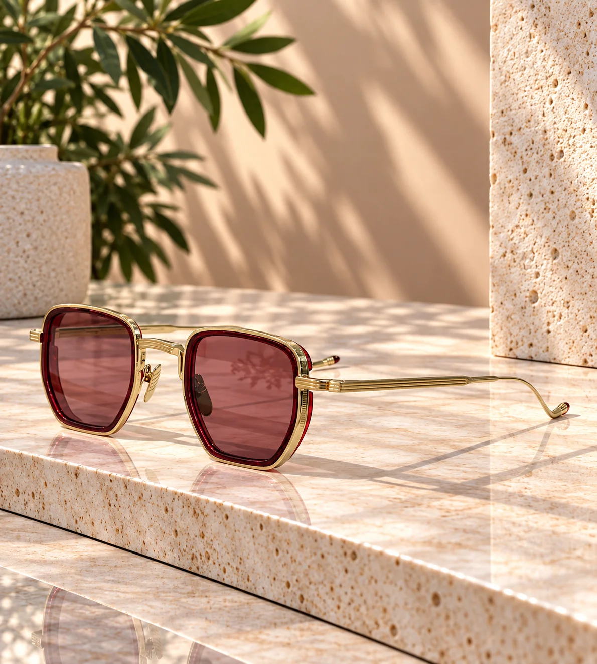 JMM ATKINS  Original Brands Sunglasse Classic Trendy Square Alloy Popular Designer Fashion Men Sunglasses